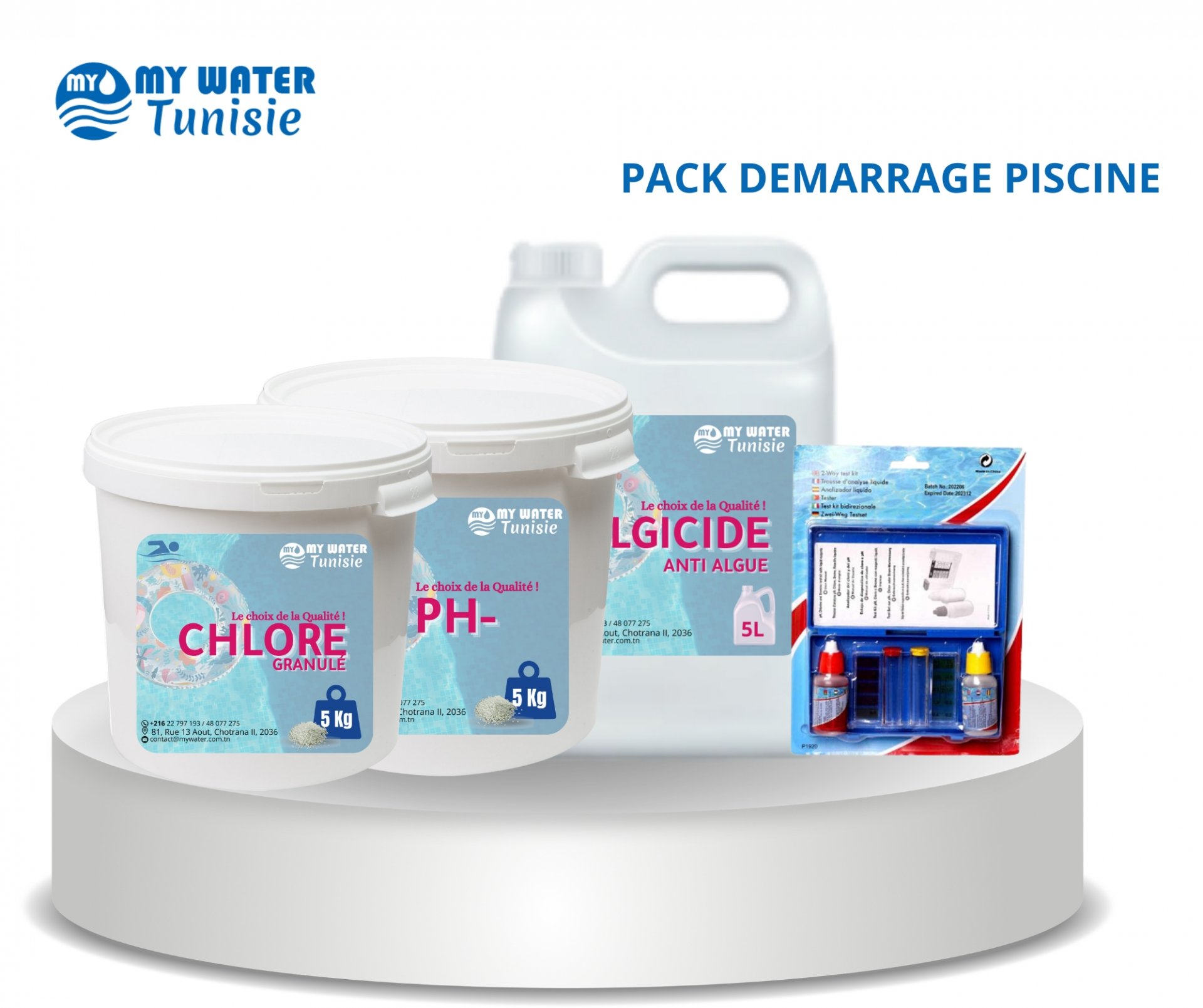 Pack DÉMARRAGE PISCINE