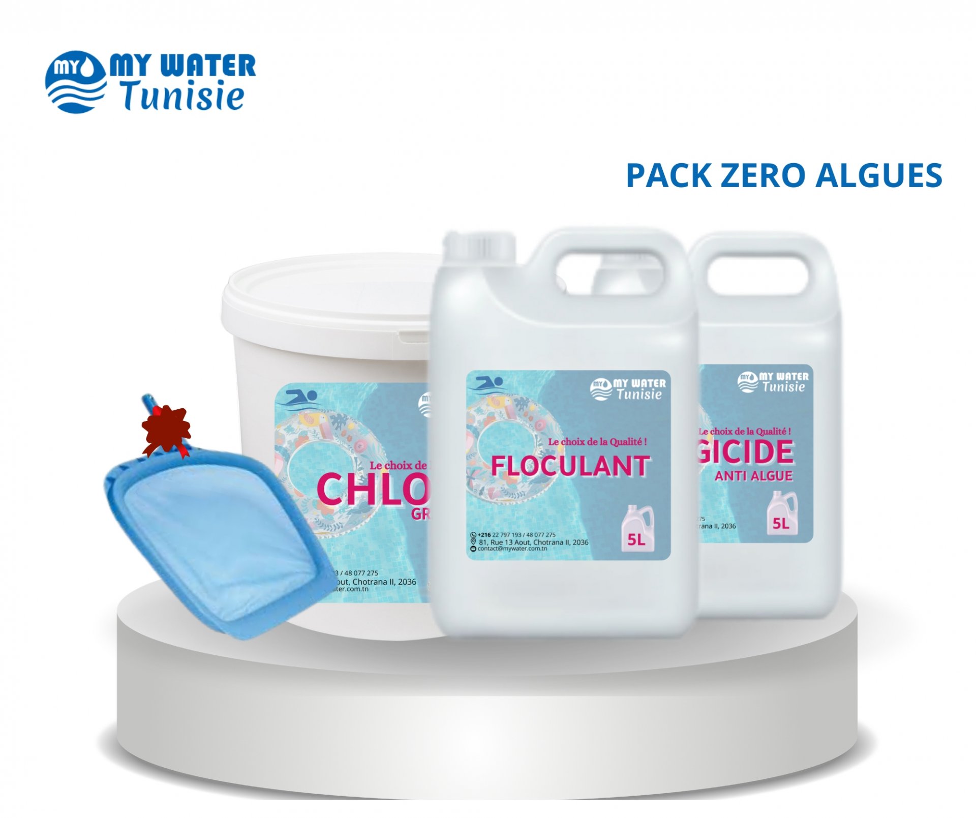 Pack ZÉRO ALGUES